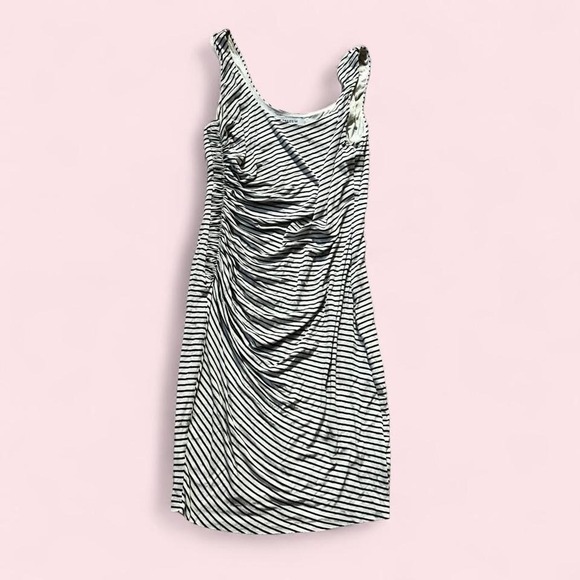 Bailey 44 Dresses & Skirts - Bailey 44 Anthropology Striped Ruched Sailor Coastal Tank Dress Womens S Preppy